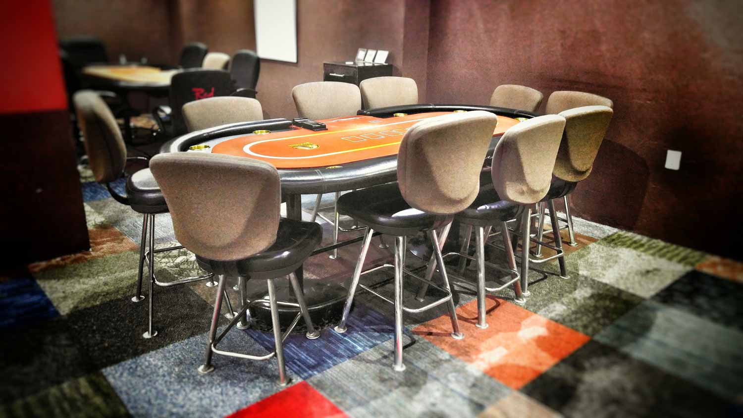 Texas Hold Em' Tables at the Playa Del Carmen Casino