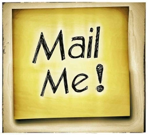 Mail Me! written on a Post-it note.