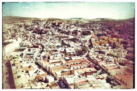 A picture of the horrible city where I lived called Zacatecas in the state of Zacatecas in Mexico.