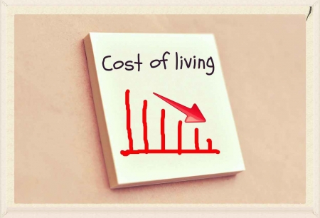 The cost of living usually goes down when moving to Playa Del Carmen graphic.