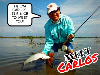 Meet Carlos Vega, the Fly Fishing expert in the Playa Del Carmen area.