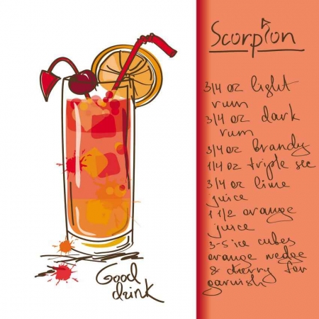 Scorpion drink recipe.