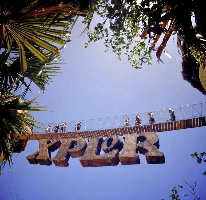 The Xplor theme park entrance.